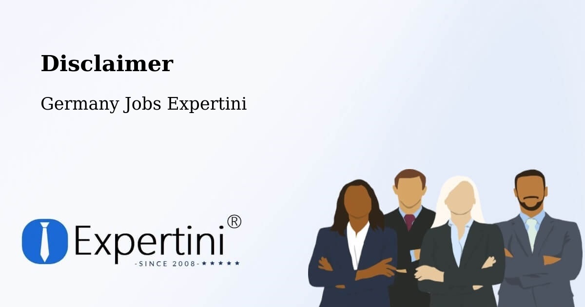 Disclaimer – Frammersbach - Germany Jobs Expertini